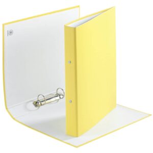 Ringmappe, A4, 2-Ring, 30mm, gelb