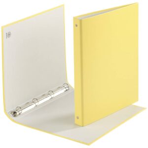 Ringmappe, A4, 4-Ring, 20mm, gelb