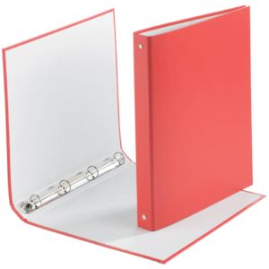 Ringmappe, A4, 4-Ring, 20mm, rot