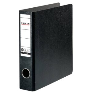 Ordner - A5 hoch, 50mm, Hartpappe, schwarz