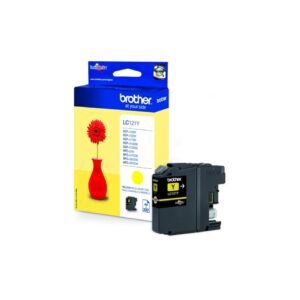 Original Brother Tintenpatrone gelb (LC-121Y)