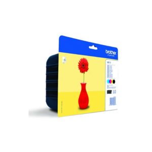 Original Brother Tintenpatrone MultiPack Bk,C,M,Y Blister (LC-121VALBPDR)