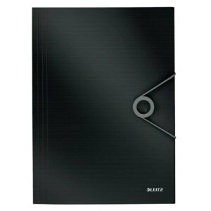 4563 Dreiflügelmappe Solid - A4, PP, schwarz