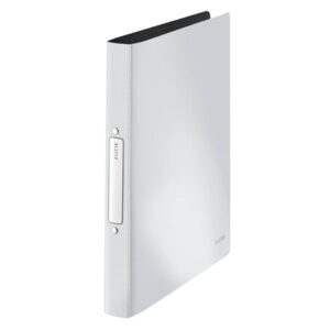4566 Ringbuch Solid - A4, PP, 2 Ringe, 25 mm, weiß