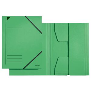 3981 Eckspannermappe - A4, 250 Blatt, Pendarec-Karton (RC), grün