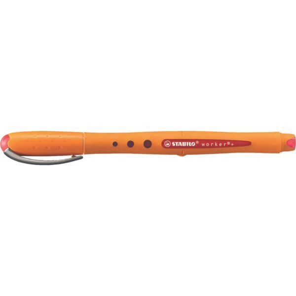 Tintenroller - worker+ - medium - Einzelstift - rot