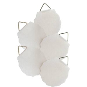 3731 Z-Design Bildaufhänger, weiß, 40 mm, 5 Stück