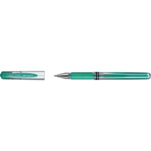 Gelroller uni-ball® SIGNO UM-153, Schreibfarbe: metallic-grün