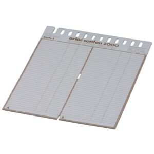 Ersatzregister für Telefonregister "Confon 2000"