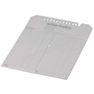 Ersatzregister für Telefonregister "Index"