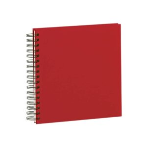 Fotospiralbuch SOHO - 23 x 23 cm, 60 Seiten, rot