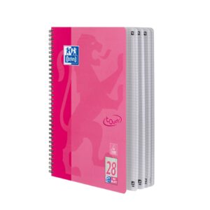 Collegeblock Touch LIN 28 - A4+, 80 Blatt, 90 g/qm, rosa