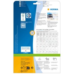 5053 Etiketten Premium A4, weiß 66x33,8 mm Papier matt 600 St.