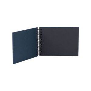 Fotospiralbuch SOHO - 19,5 x 14,5 cm, 40 Seiten, navy