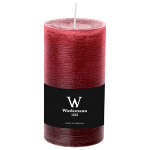 Stumpenkerze - 130 x 68 mm, bordeaux