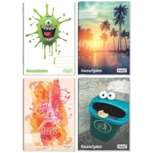 Aufgabenheft A5 Schulstuff sortiert