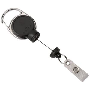 Ausweishalter JOJO EXTRA STRONG - Aufrollmechanismus ca. 60 cm, schwarz