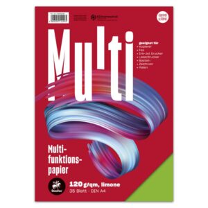 Multifunktionspapier 7X PLUS - A4, 120 g/qm, limone, 35 Blatt