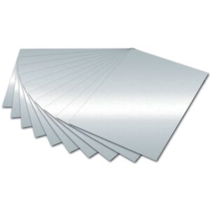 Fotokarton - 50 x 70 cm, silber glänzend