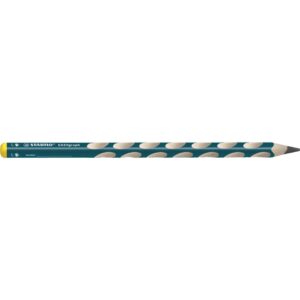 Ergonomischer Dreikant-Bleistift für Linkshänder - EASYgraph in petrol - Einzelstift - Härtegrad HB