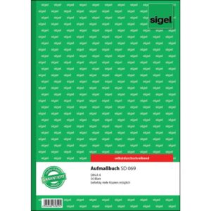 Aufmaßbuch - A4, SD, MP, 50 Blatt