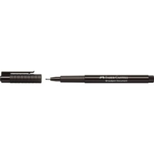 Fineliner BROADPEN 1554 - 0,8 mm, schwarz (dokumentenecht)