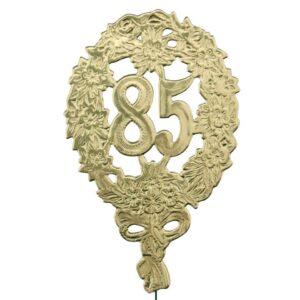 Jubiläumszahl 85 gold