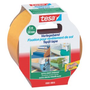 Verlegeband / Klebeband doppelseitig 5 m x 50 mm, extra stark