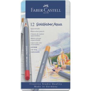 Goldfaber Aqua Aquarellstift - 12er Metalletui