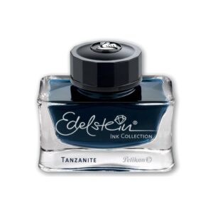 Edelstein® Ink - 50 ml Glasflacon, tanzanite (blau-schwarz)