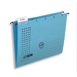 Hängemappe chic - Karton (RC), 230 g/qm, A4, blau