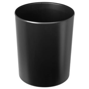 Sicherheitspapierkorb - 20 Liter, flammhemmend, schwarz