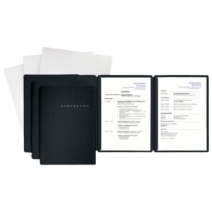 Bewerbungsset Special Basic schwarz 3 Stück