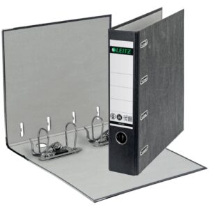 1092 Standard-Doppelordner - 2x A5 quer, 75 mm, schwarz