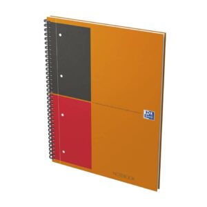 International Notebook - Hardcover, A4+, liniert, 80 Blatt, orange