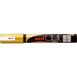 Kreidemarker Uni Chalk - 1,8 - 2,5 mm, gold