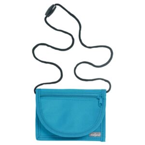 Brustbeutel Trend - 13 x 10 cm, hellblau