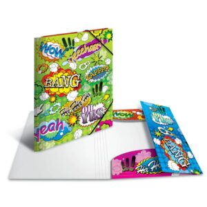 19375 Sammelmappe Comics - A4, PP, Gummizug