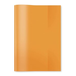 7484 Heftschoner PP - A5, transparent/orange