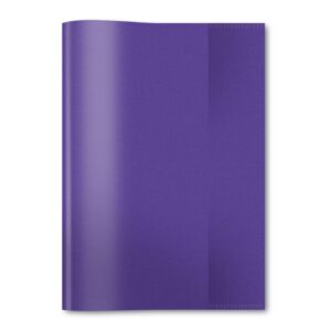 7486 Heftschoner PP - A5, transparent/violett