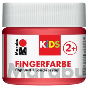 Fingerfarbe Kids - 100 ml, rot