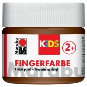 Fingerfarbe Kids - 100 ml, braun