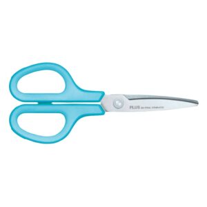 Schere Fitcut Curve Linkshänder - 17,5 cm, blau