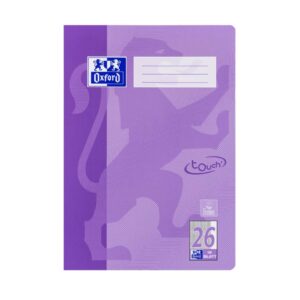Heft A4 / 16 Blatt Lineatur 26 - Touch flieder