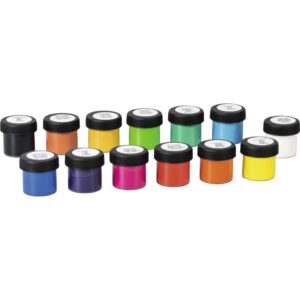 Malfarbe - 13x 18 ml, sortiert