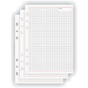 Ersatzeinlage "kariert" - A5, 50 Blatt