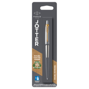 Kugelschreiber Jotter Edelstahl G.C. - M, Schreibfarbe blau, Blister