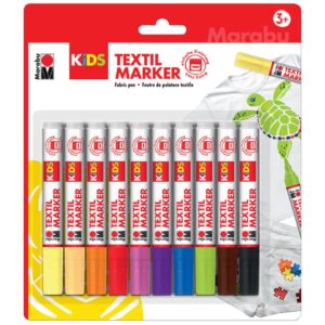 Stoffmalstift Kids Set - 10 Stück sortiert