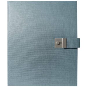 Dokumentenmappe Summertime Trend - 27,5 x 34 cm, blau/grau
