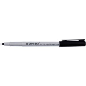 Faserschreiber, non-permanent, ca. 0,5 mm (F), schwarz